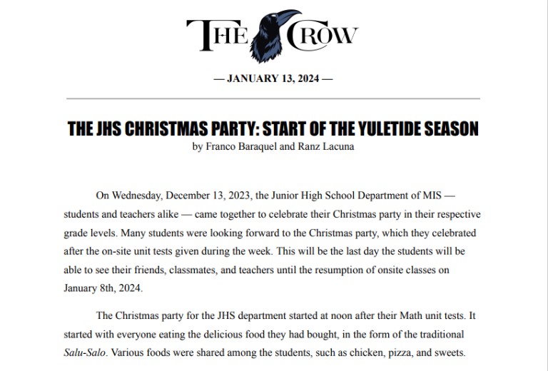 THE_JHS_CHRISTMAS_PARTY